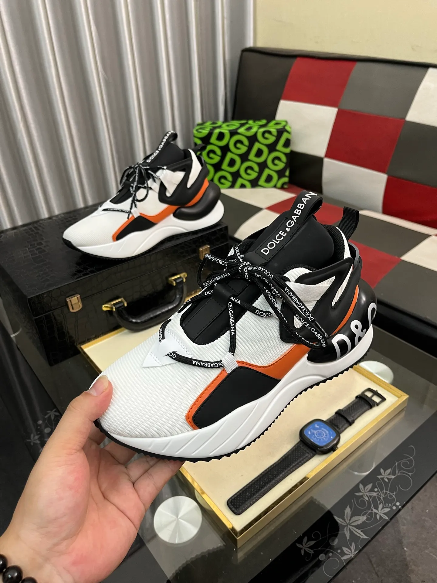 Men's men's shoes 💰540⌚️⌚️【DG～】couple casual shoes 2025z cabinet sales simultaneously 🔶Size: 35-46#️⃣ 🔷5 colors🔜The upper is made of multi-material splicing➕Mesh lining, comfortable and breathable, sole: original comfortable and wear-resistant outsole, ⚠️real thing📱photographed🎬real thing is better📢📢📢